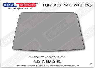 Austin Maestro Lexan Polycarbonate Windows Plastics Performance