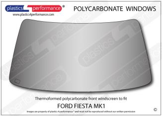 Ford Fiesta Mk Lexan Polycarbonate Windows Plastics Performance