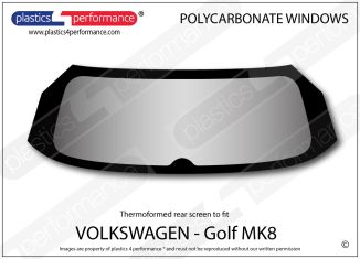 Volkswagen Golf Mk Dr Lexan Polycarbonate Windows Plastics