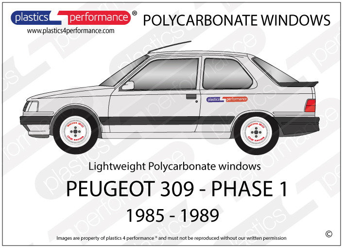 Peugeot 309 Phase 1 - 3dr Hatchback