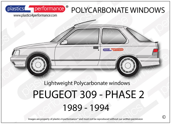 Peugeot 309 Phase 2 - 3dr Hatchback